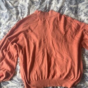 Abound Coral Turtleneck Sweater